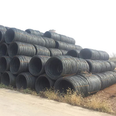 Carbon Spring Galvanized Metal Wire Rod 50mm Coated Rope ISO 9001