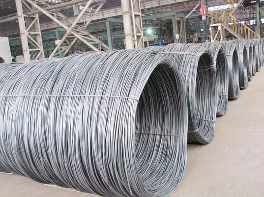 Carbon Spring Galvanized Metal Wire Rod 50mm Coated Rope ISO 9001